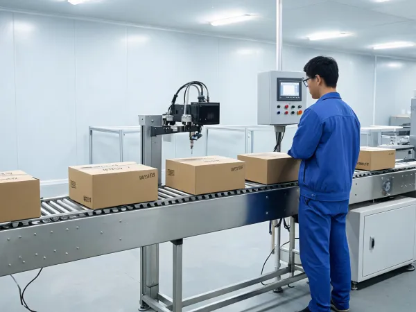 Industrial inkjet marking line