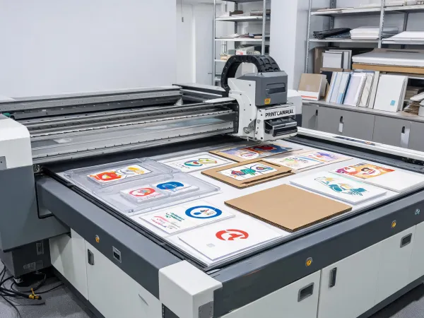 UV flatbed printer with rigid substrates