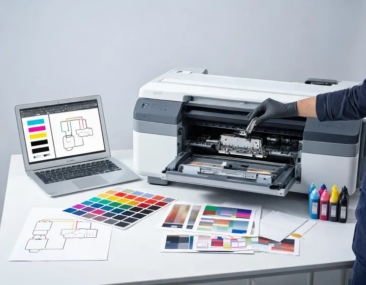 Epson color management and printhead maintenance workstation